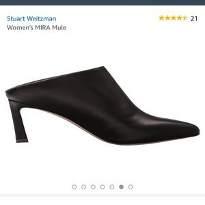 Stuart Weitzman Mira mule booties